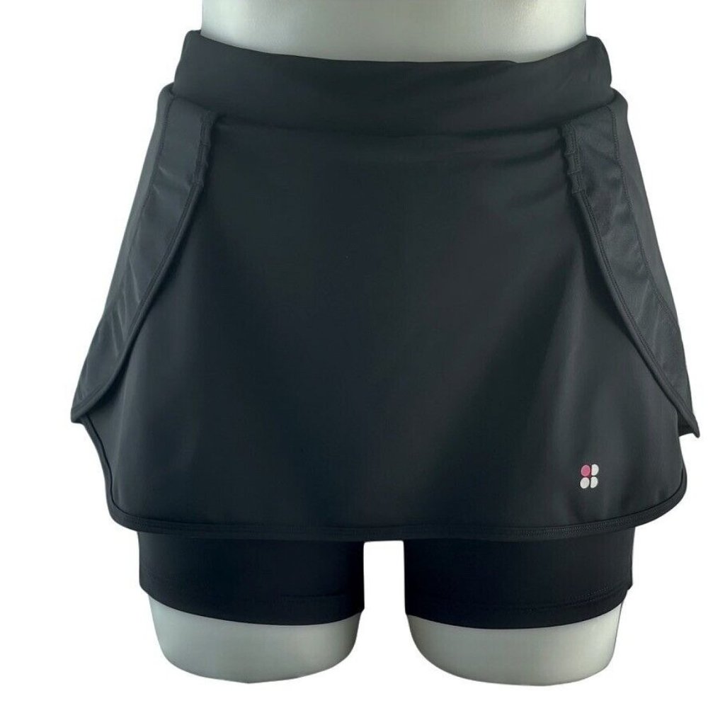 SWEATY BETTY Running Skort Size S Black Women's
